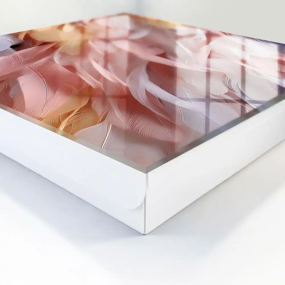 Casetă pentru chei cu design în nuanțe pastelate