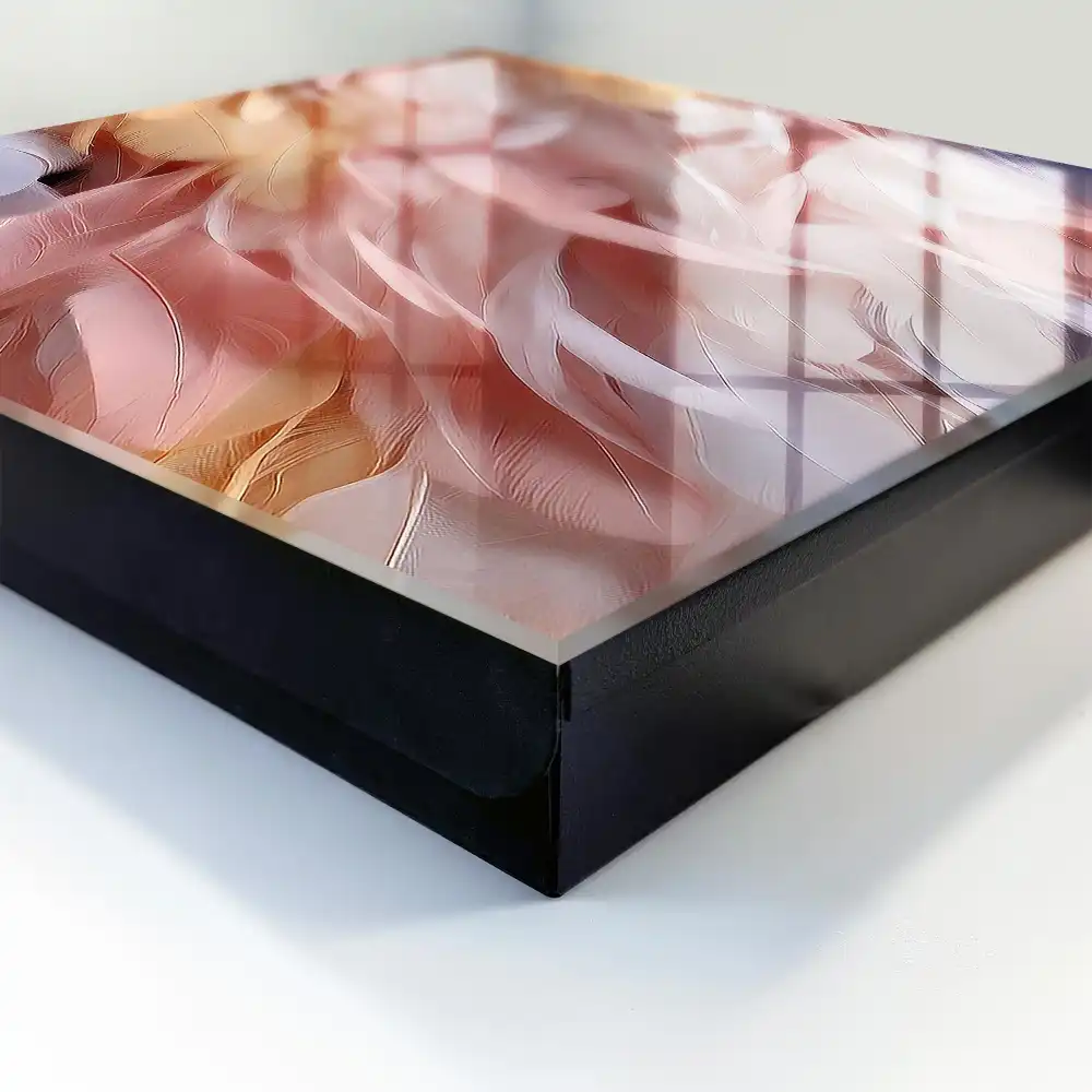 Casetă pentru chei cu design în nuanțe pastelate