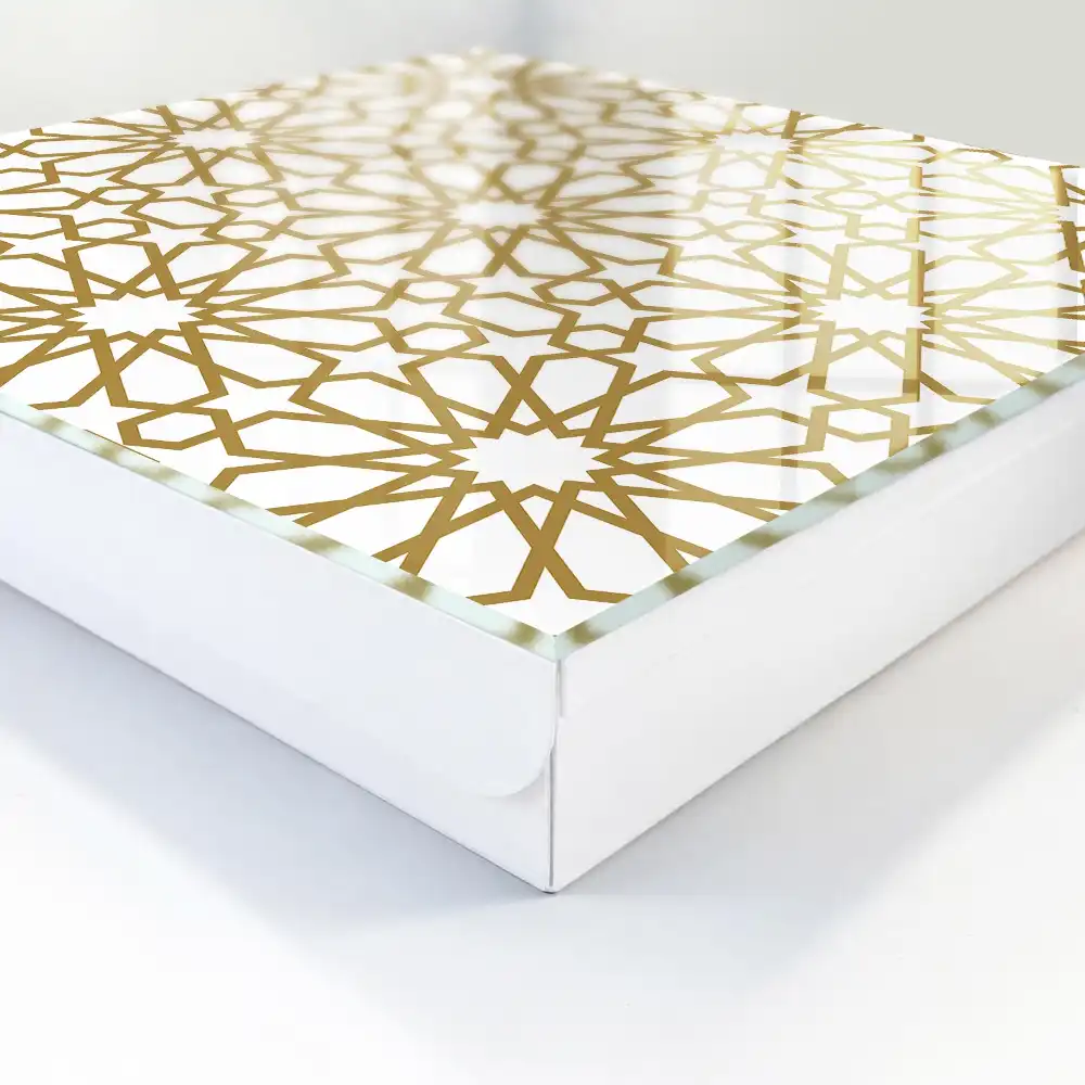 Cui pentru chei de perete cu design geometric clasic