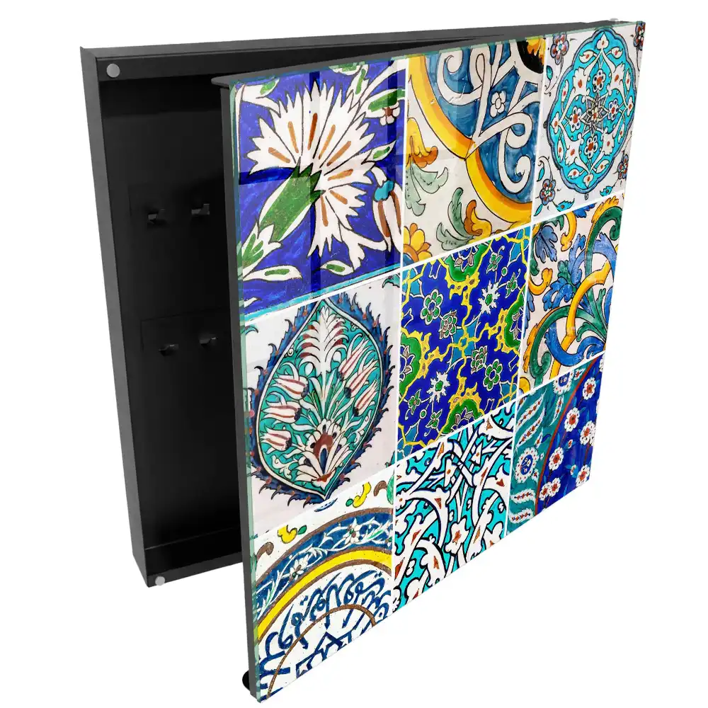 Dulăpior pentru chei cu model mozaic decorativ
