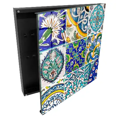 Dulăpior pentru chei cu model mozaic decorativ