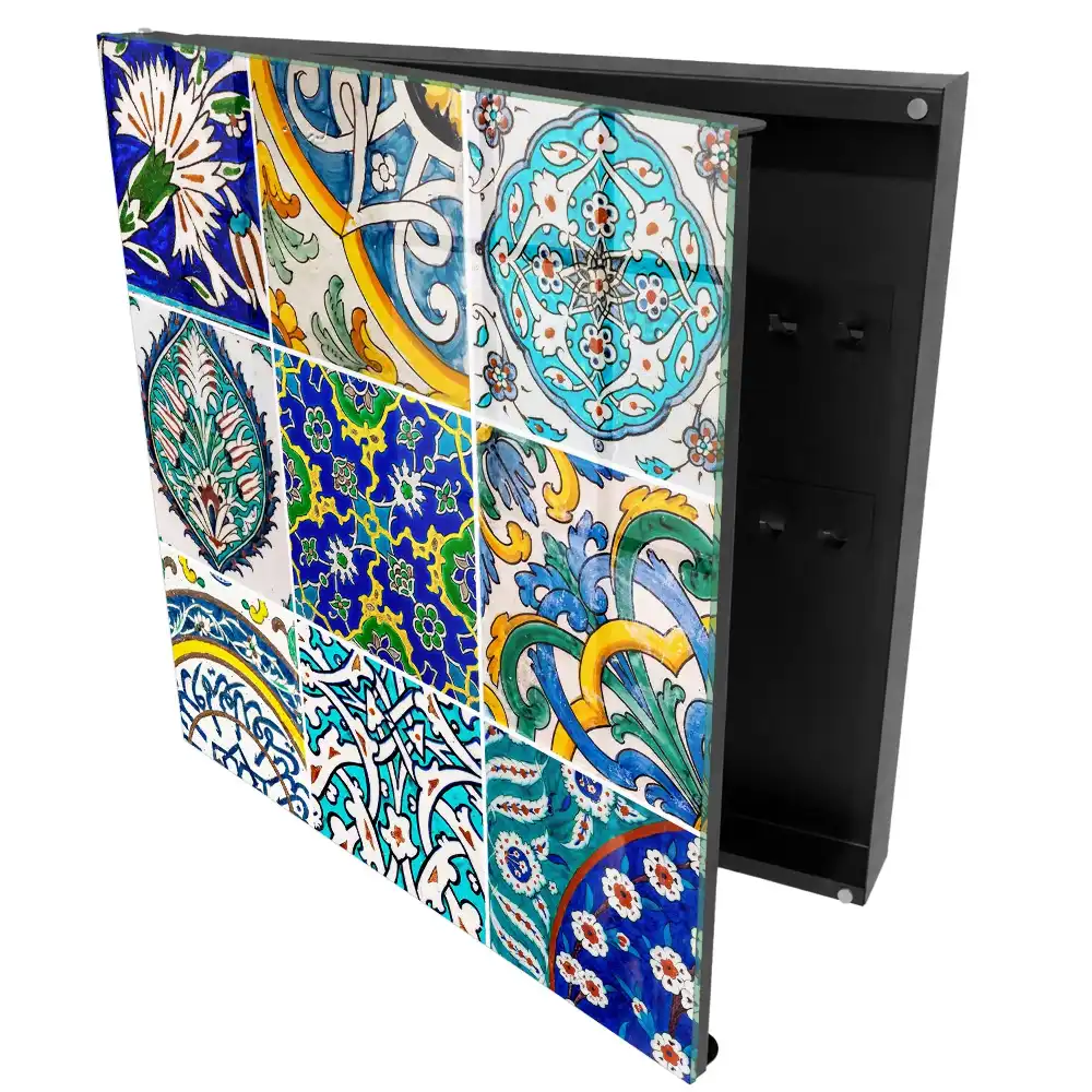 Dulăpior pentru chei cu model mozaic decorativ