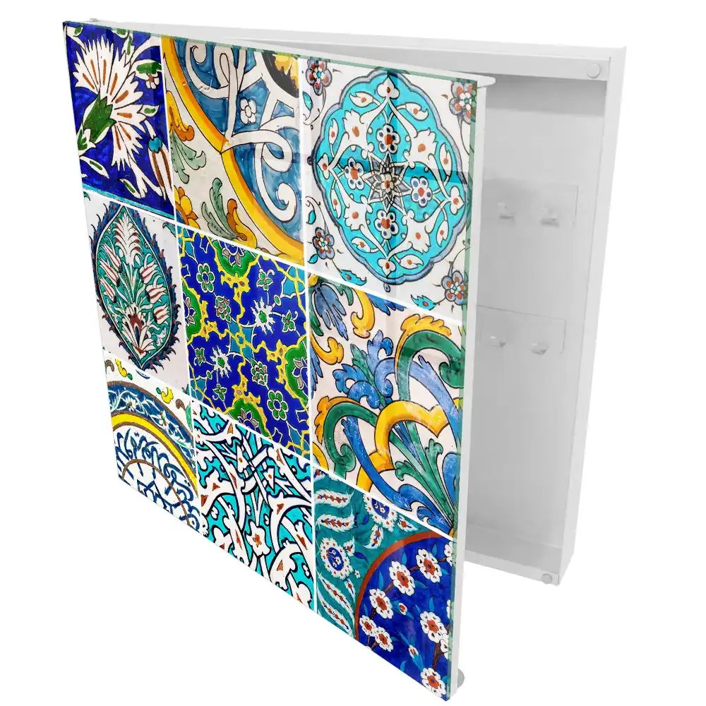 Dulăpior pentru chei cu model mozaic decorativ