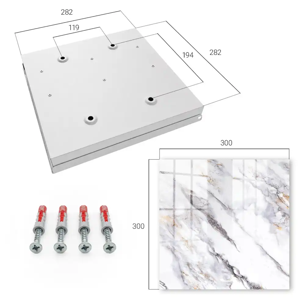 Dulapior pentru chei cu design elegant și aspect luxos