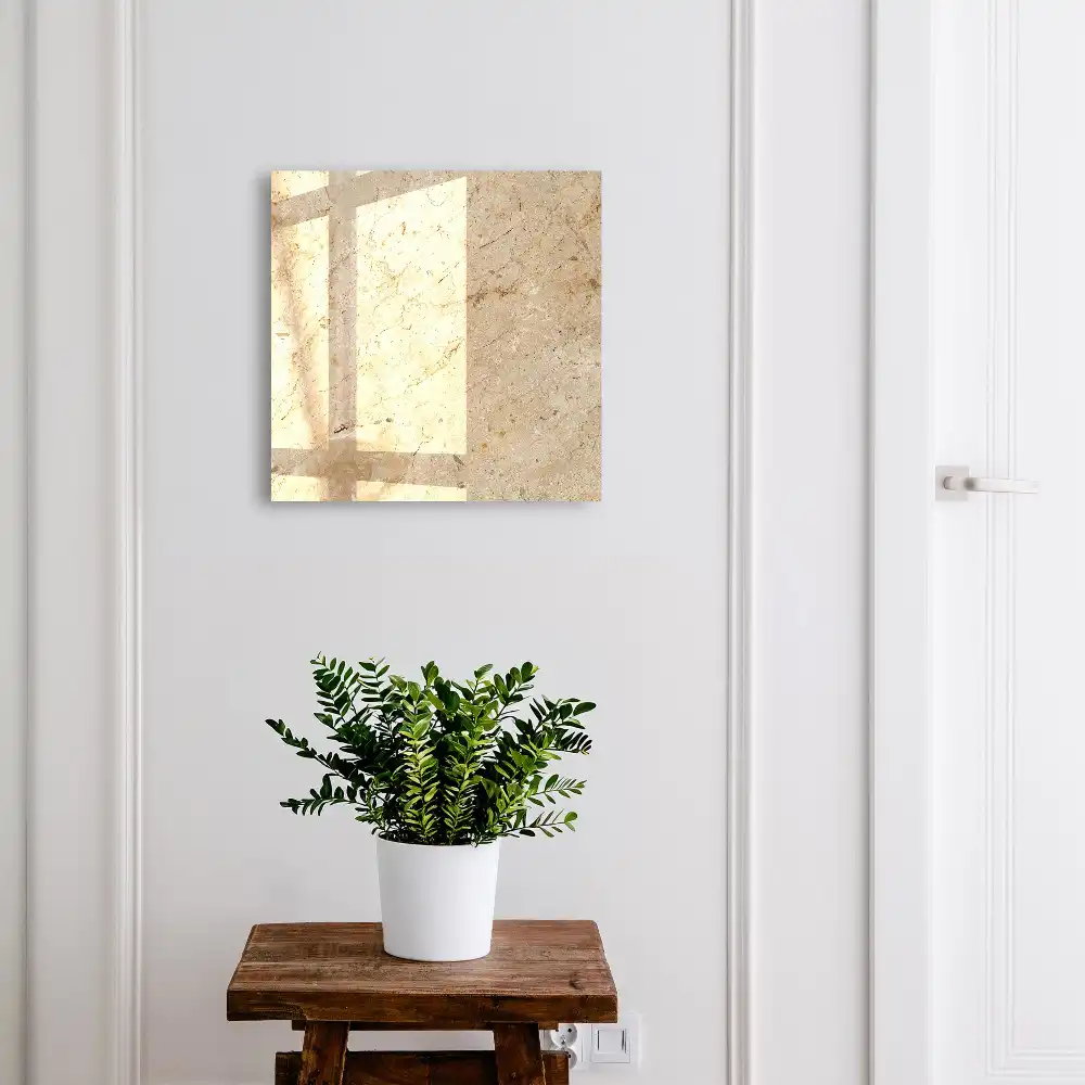 Casetă pentru chei cu textură de piatră naturală