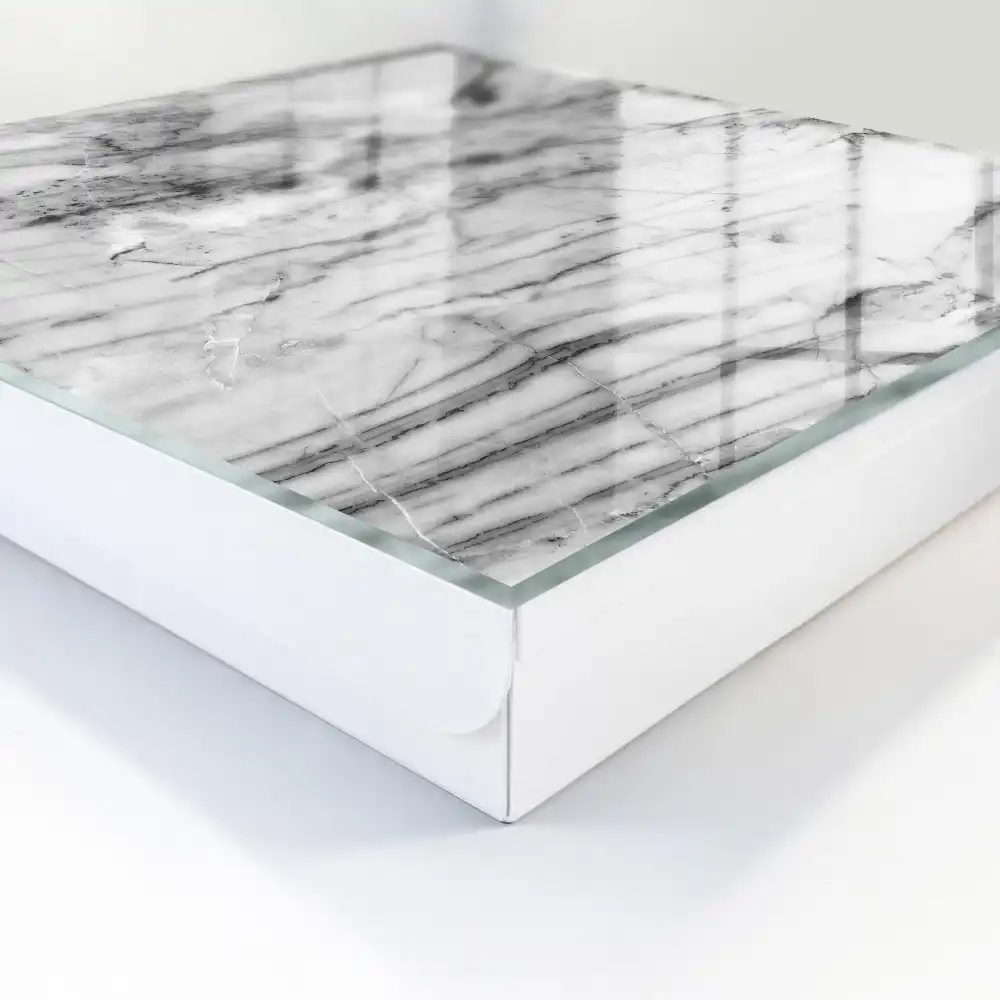 Casetă pentru chei cu design din marmură elegant