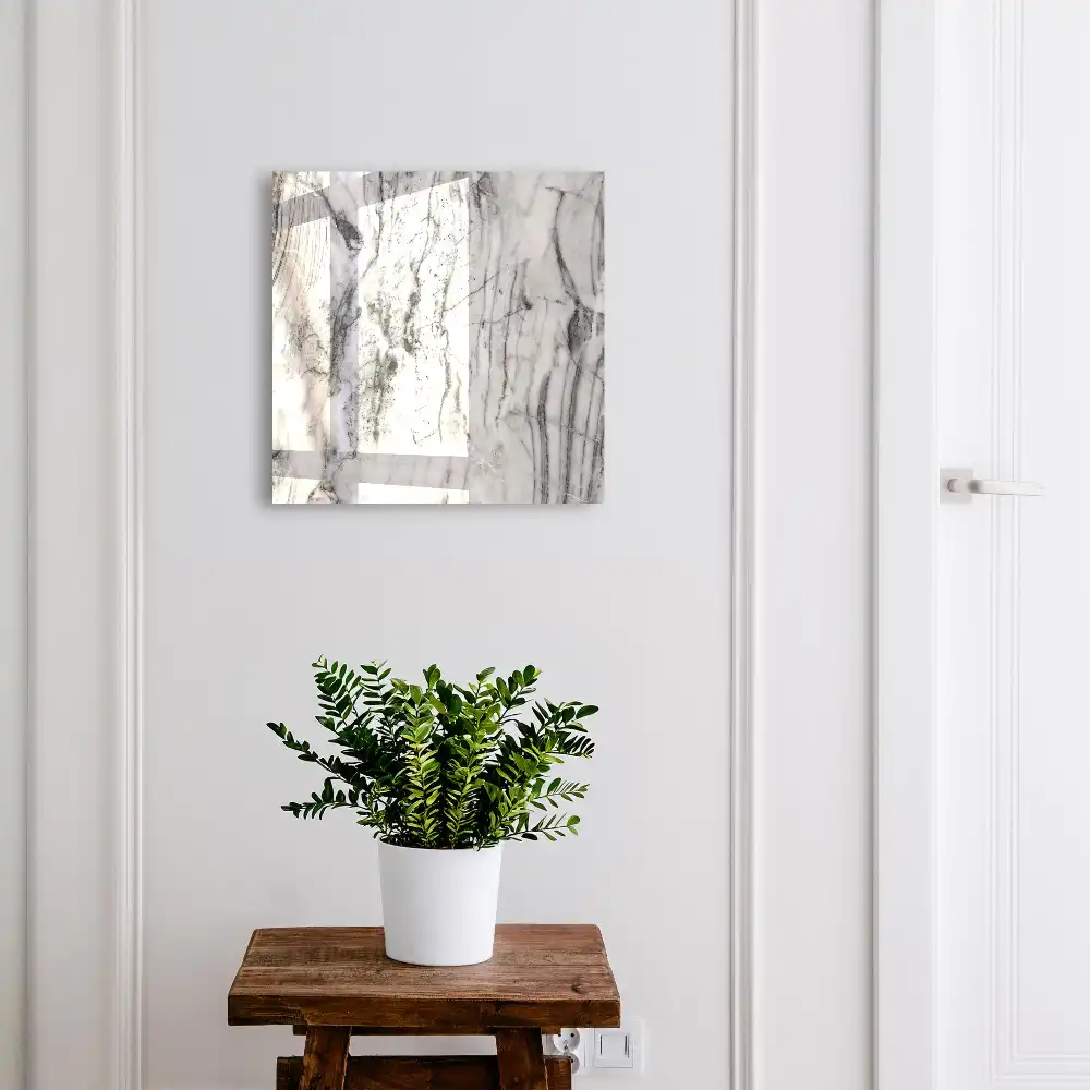 Casetă pentru chei cu design din marmură elegant