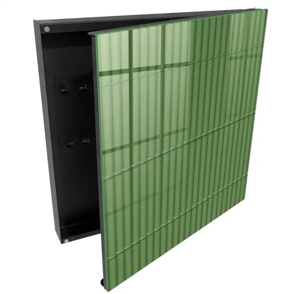 Dulapior pentru chei cu design din bambus verde
