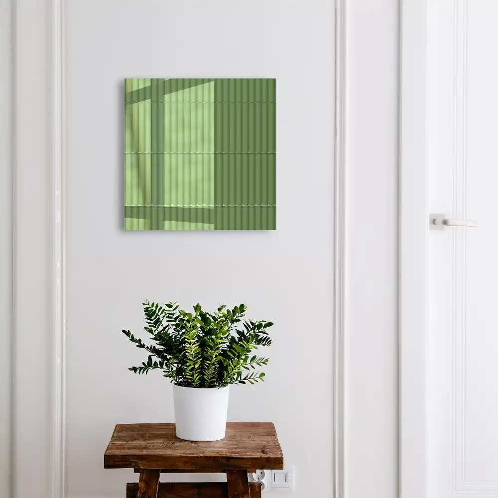 Dulapior pentru chei cu design din bambus verde