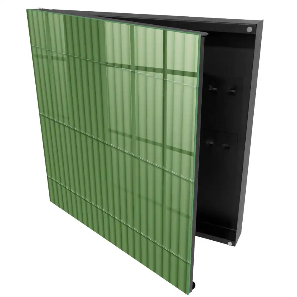 Dulapior pentru chei cu design din bambus verde