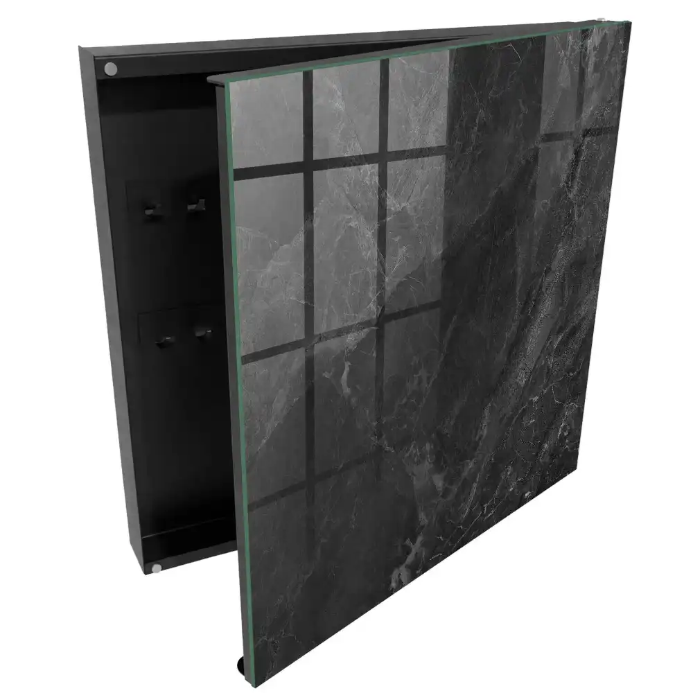Dulapior pentru chei cu design elegant negru