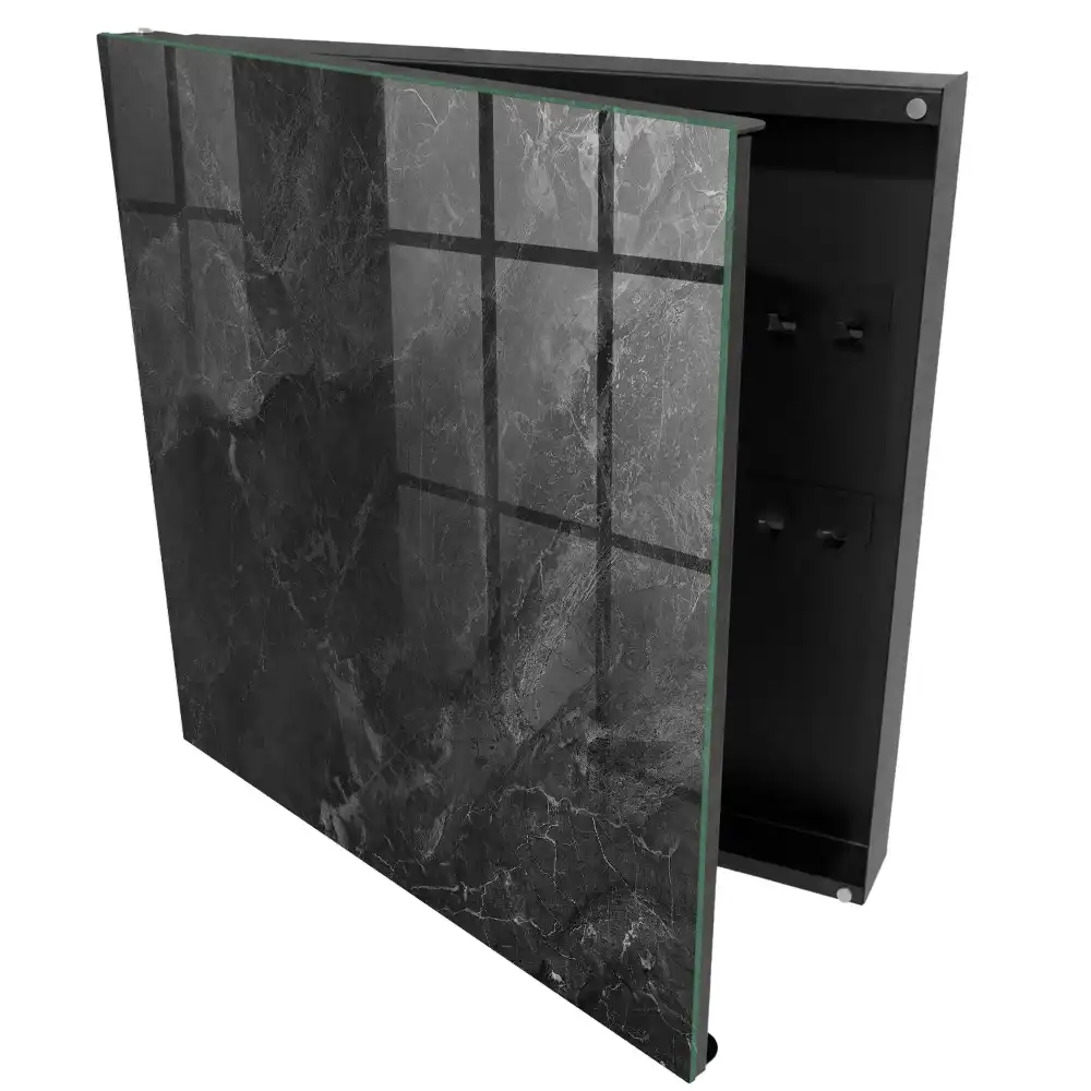 Dulapior pentru chei cu design elegant negru