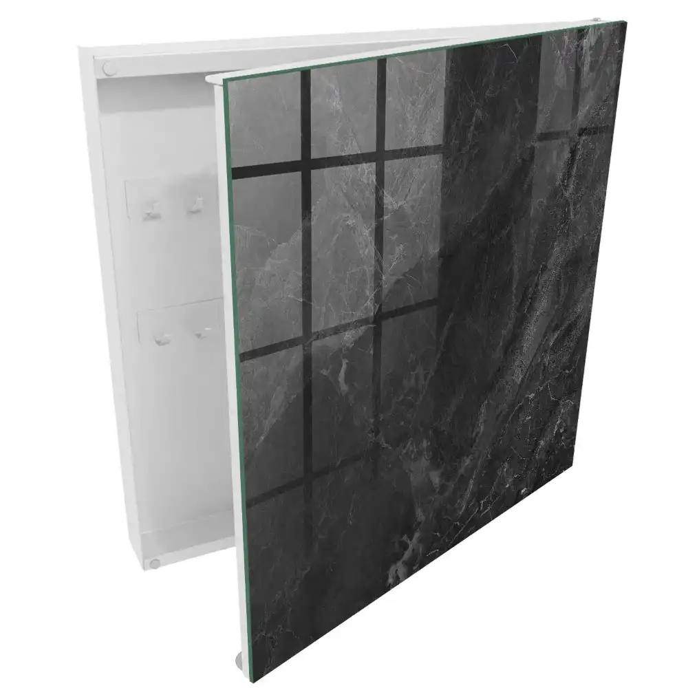 Dulapior pentru chei cu design elegant negru