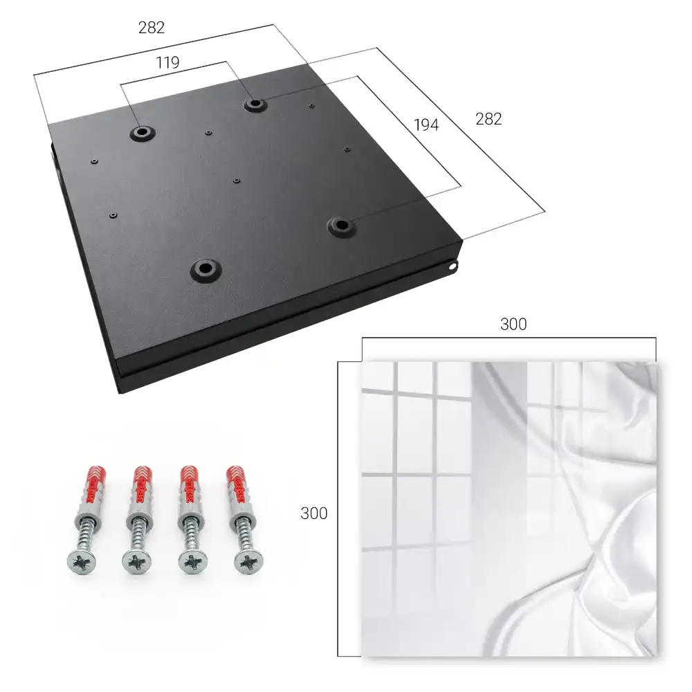 Suport minimalist pentru chei cu design subțire pentru perete