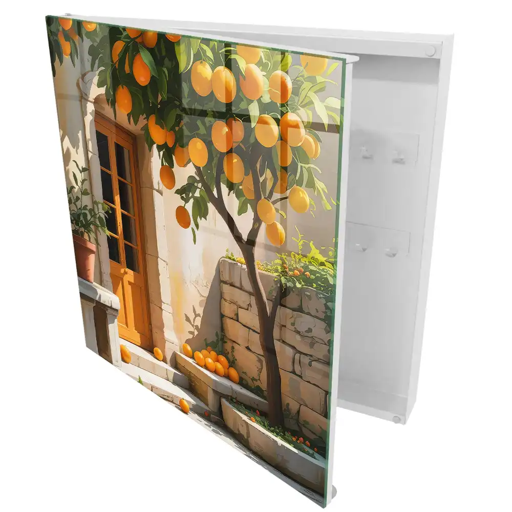 Dulapior pentru chei cu model portocal