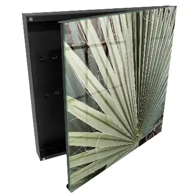 Dulăpior pentru chei cu design elegant și linii simetrice inspirate de palmier