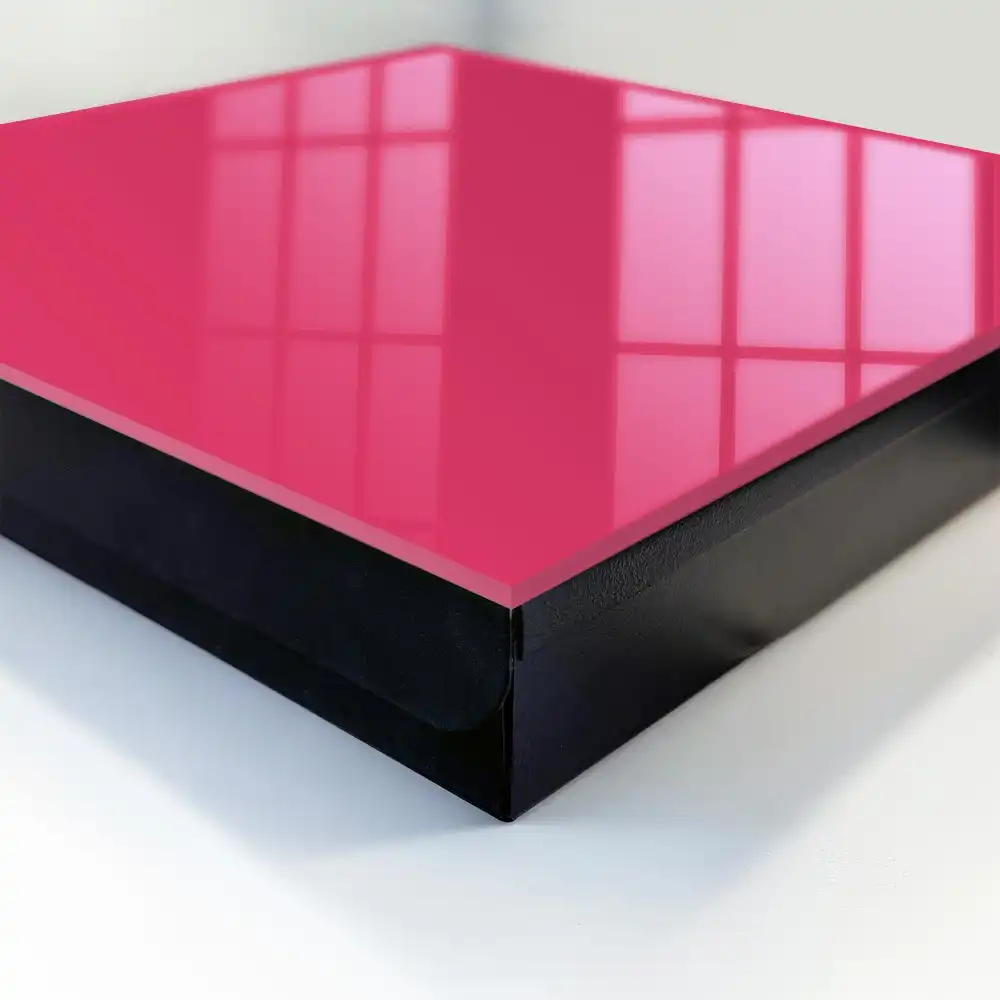 Suport de chei pentru perete roz energic cu design elegant