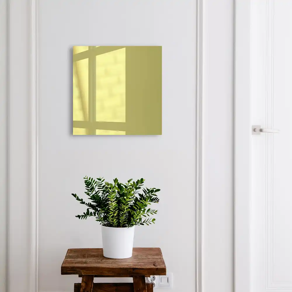 Suport de chei pentru perete cu design minimalist în nuanță verde vintage