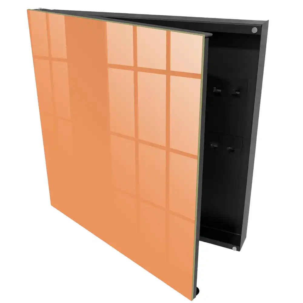 Casetă pentru chei cu design elegant și nuanță caldă