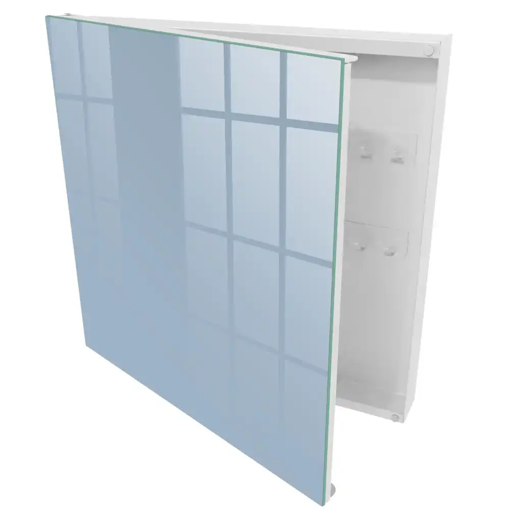 Casetă pentru chei cu design elegant în nuanță albastru pastel