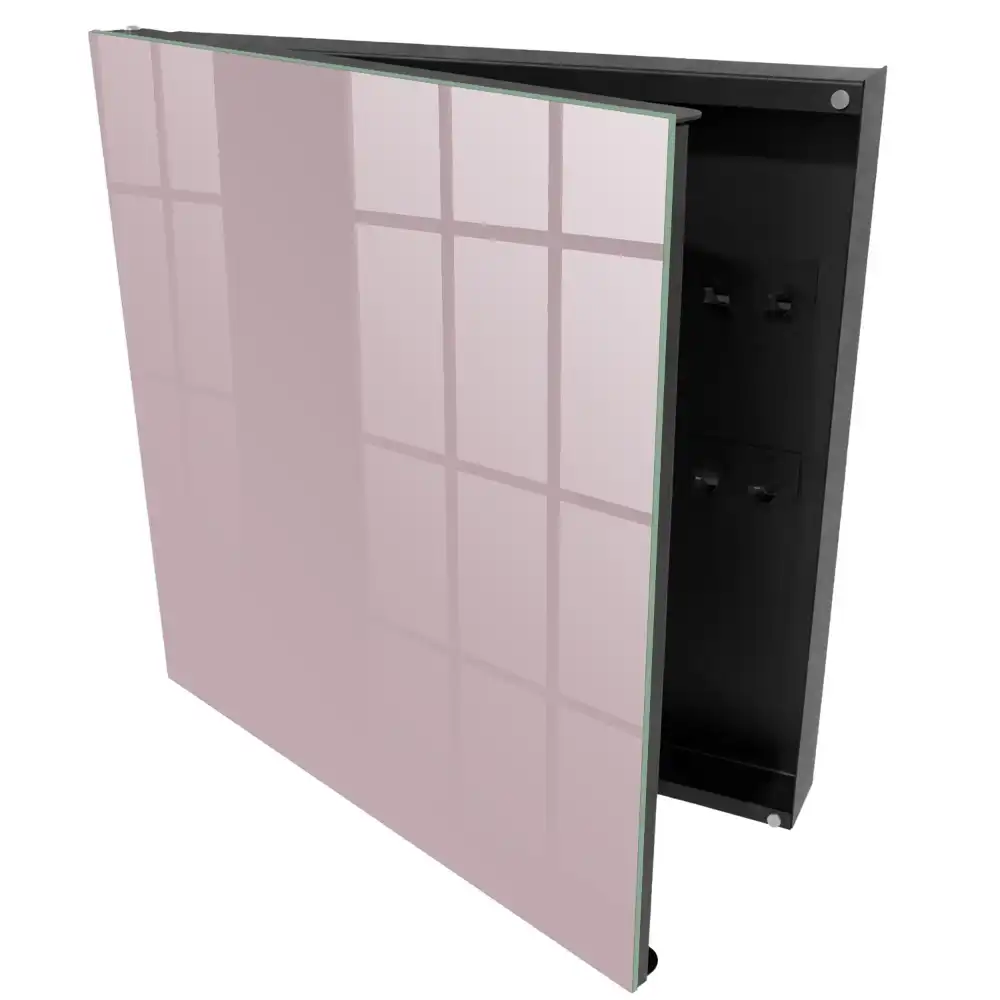 Dulap cu chei minimalist de culoare roz