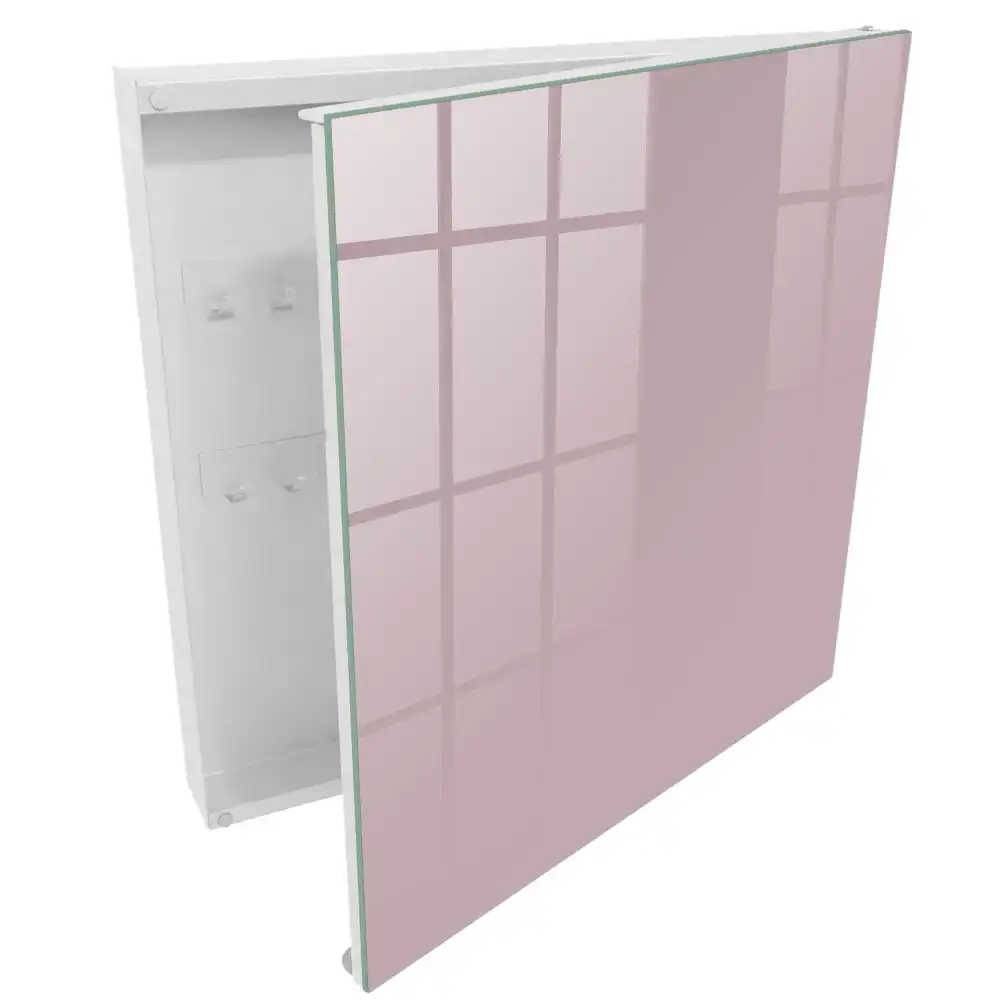 Dulap cu chei minimalist de culoare roz