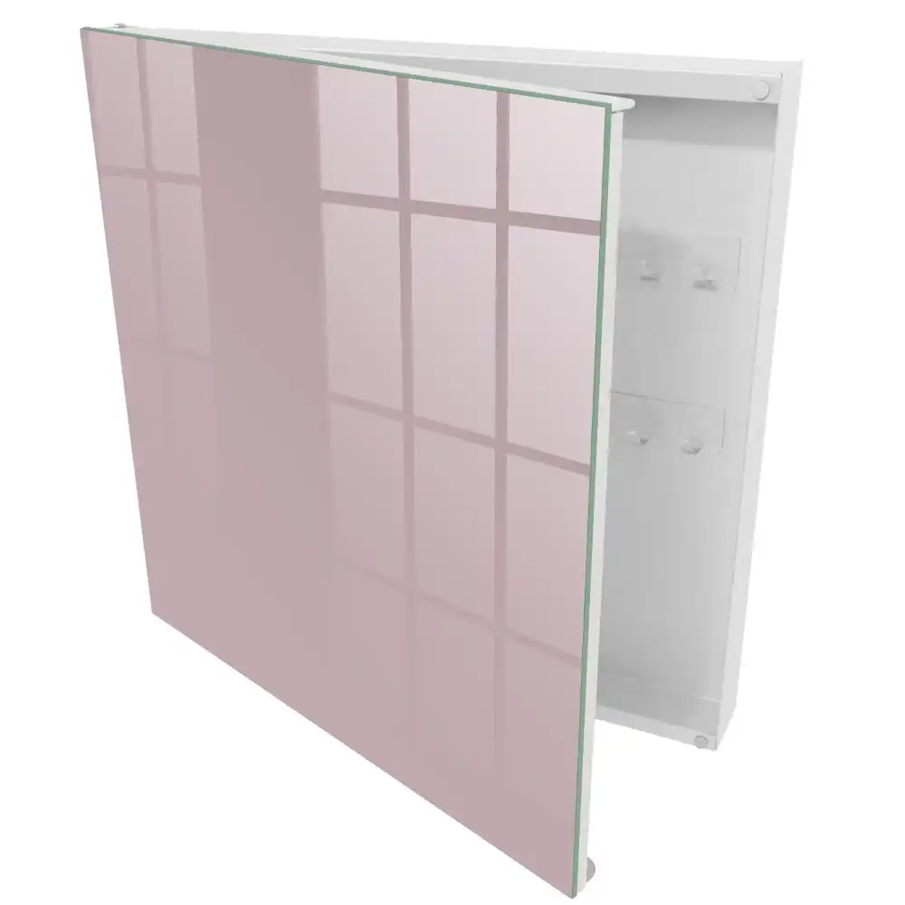 Dulap cu chei minimalist de culoare roz