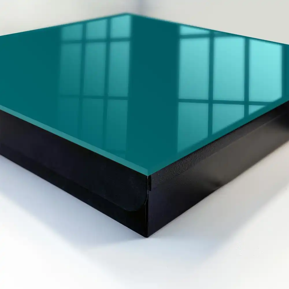 Dulapior pentru chei cu model geometric turcoaz