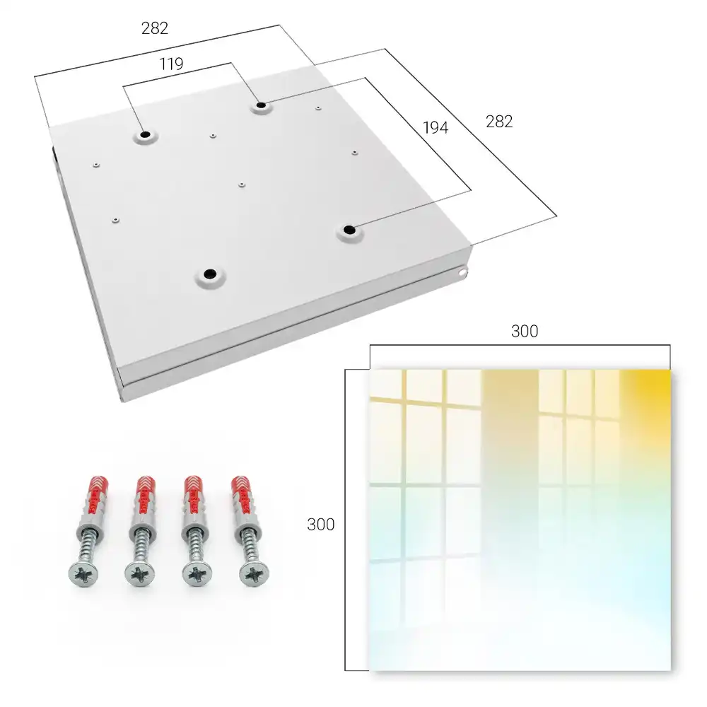 Dulapior pentru chei cu design în nuanțe colorate pentru o atmosferă plăcută