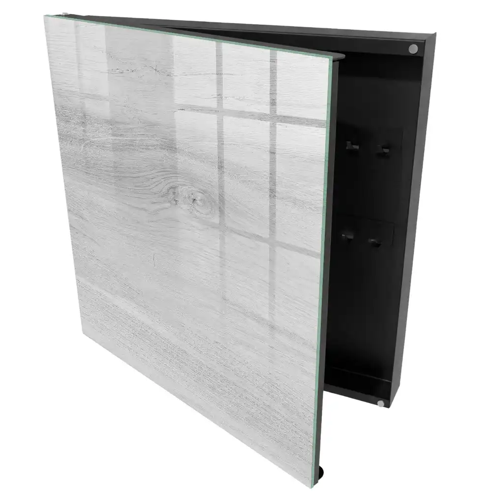 Dulap pentru chei din fibră de lemn naturală pentru stil minimalist