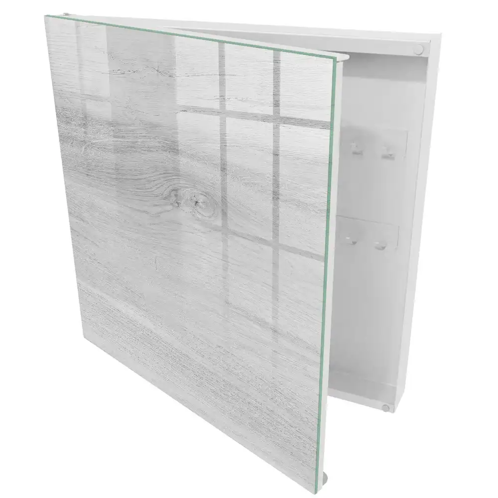 Dulap pentru chei din fibră de lemn naturală pentru stil minimalist