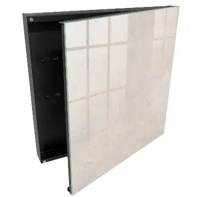 Cutie pentru chei de perete cu design elegant și neutru