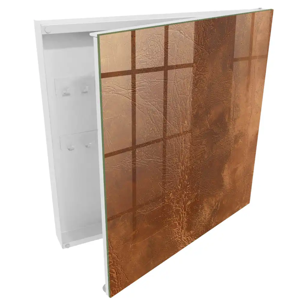 Dulapior pentru chei cu design minimalist liniar