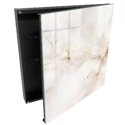 Casetă pentru chei cu design abstract și forme delicate inspirate din natură