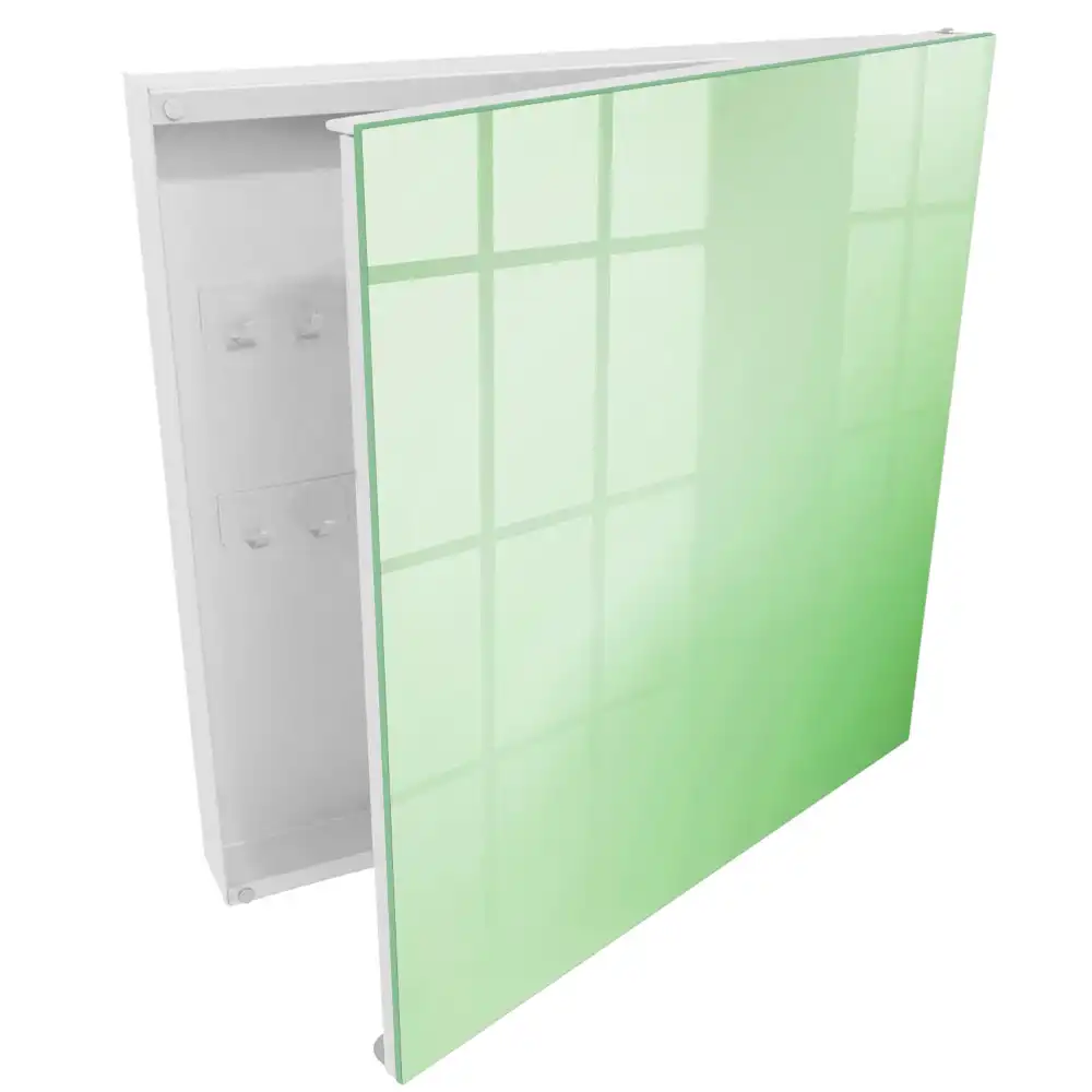 cu gradație delicată de verde și design calmant