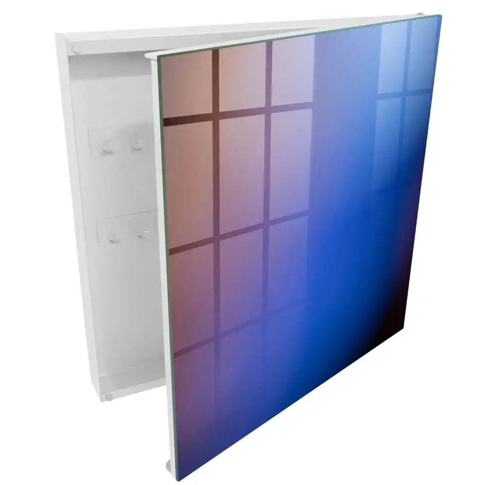 Suport pentru chei de perete cu design colorat