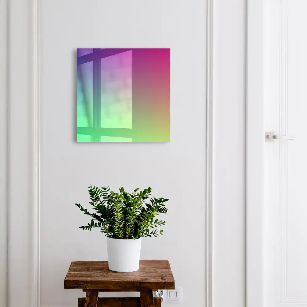 Dulăpior pentru chei cu design gradient colorat și energic
