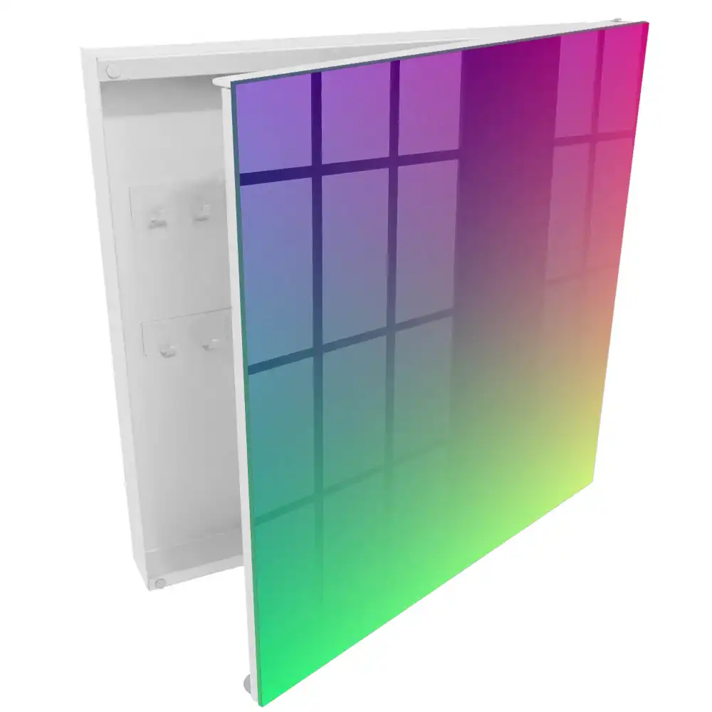 Dulăpior pentru chei cu design gradient colorat și energic