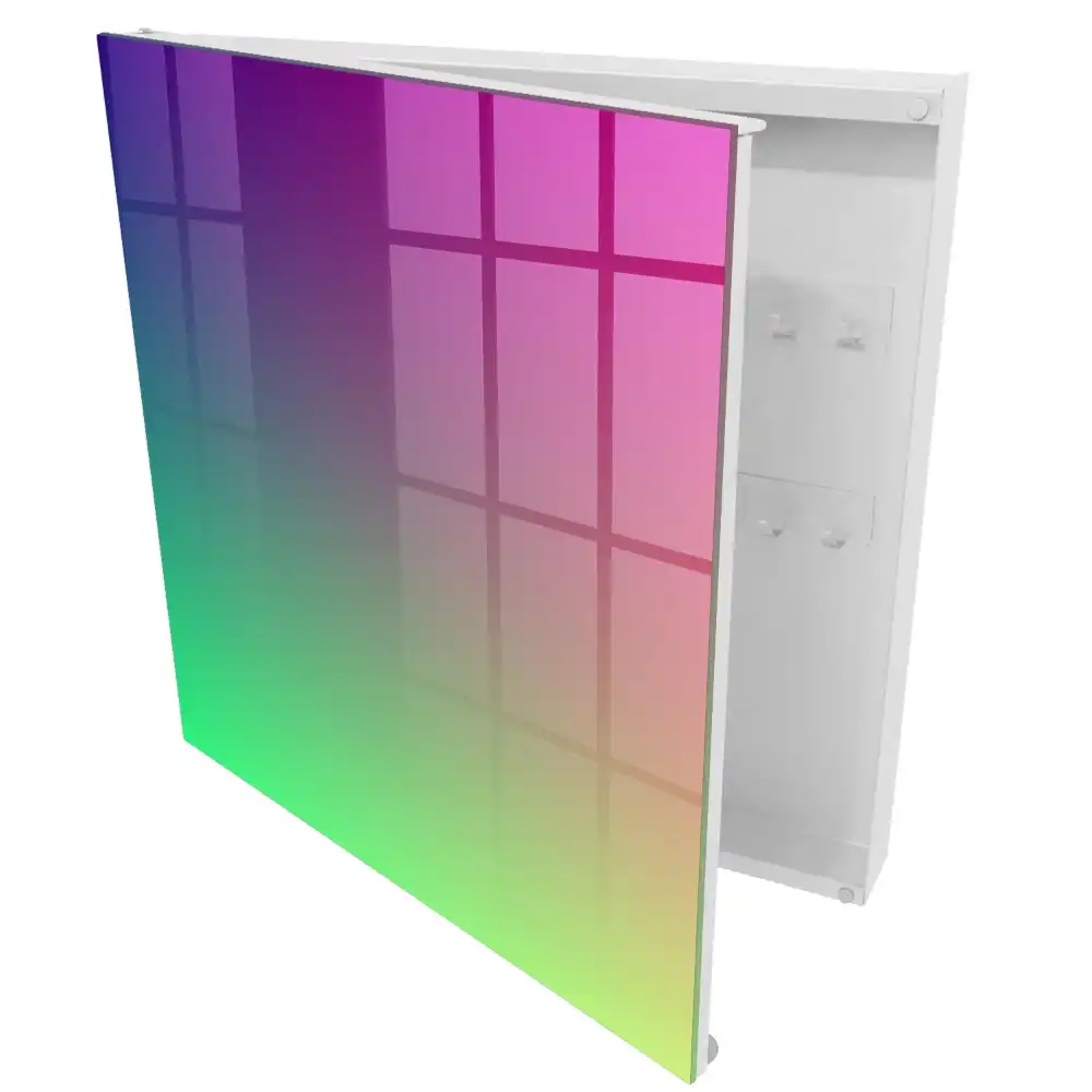 Dulăpior pentru chei cu design gradient colorat și energic