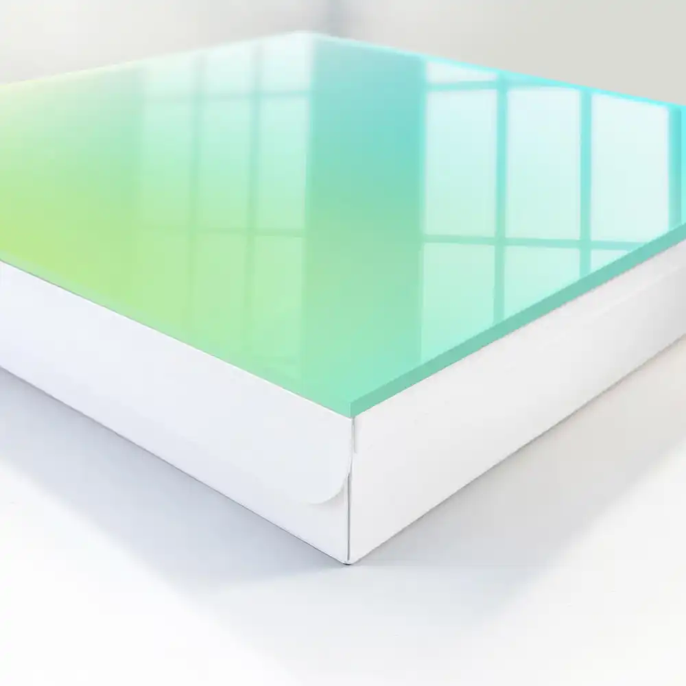 Dulapior pentru chei cu design gradient în nuanțe pastelate
