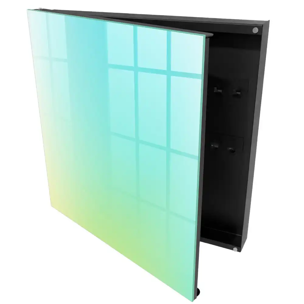 Dulapior pentru chei cu design gradient în nuanțe pastelate