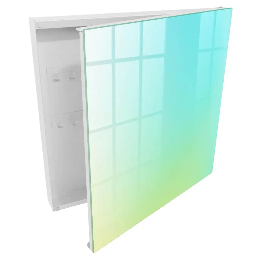 Dulapior pentru chei cu design gradient în nuanțe pastelate