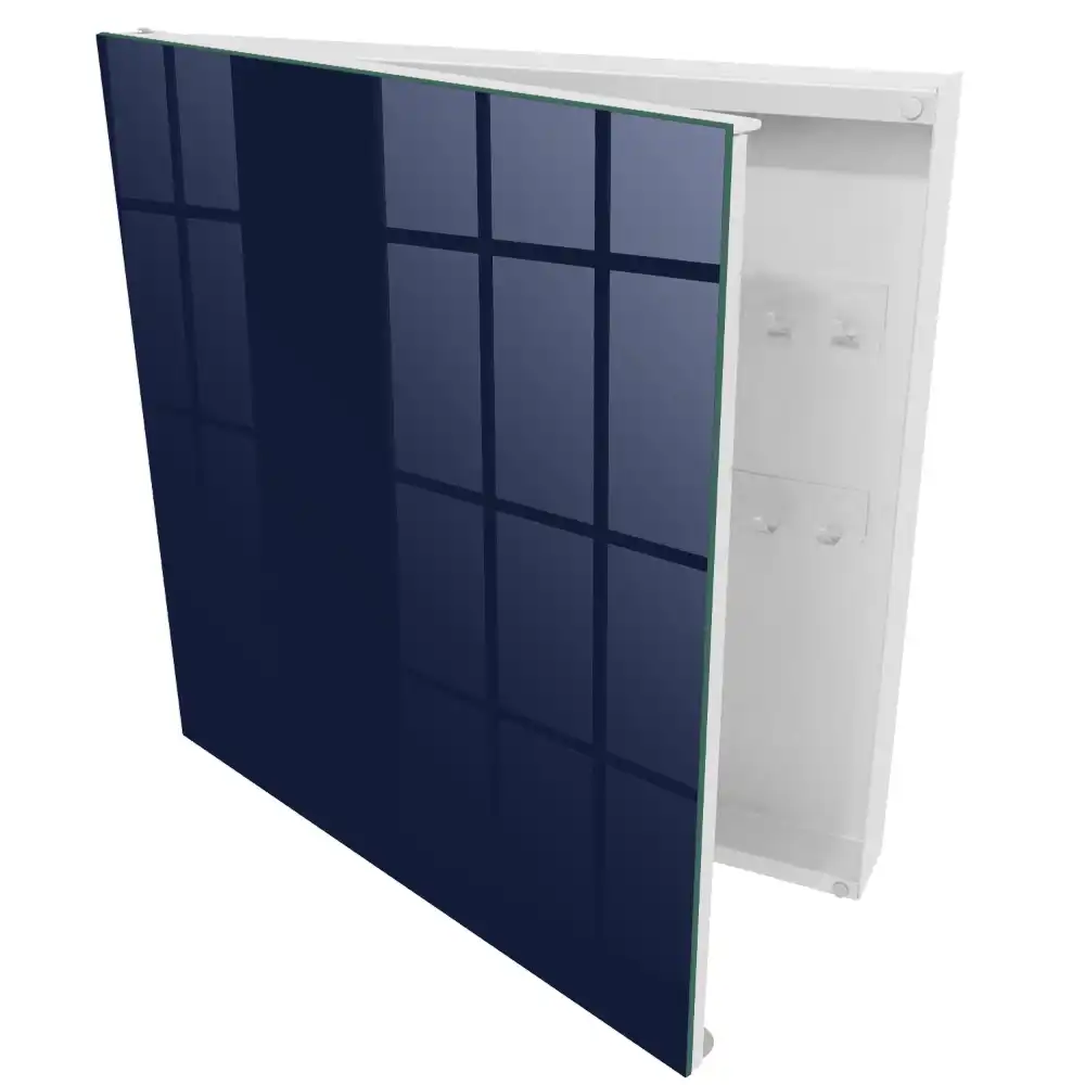 Suport pentru chei de perete în nuanță albastru marin cu design modern și elegant