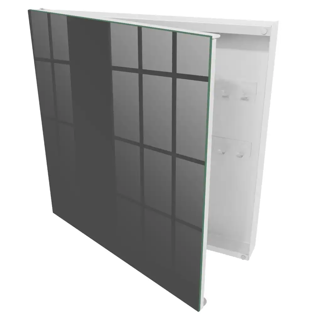 Suport de chei pentru perete cu fundal gri închis minimalist