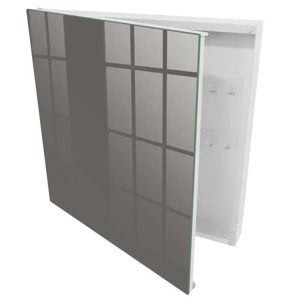 Casetă pentru chei cu fundal gri închis solid și design minimalist