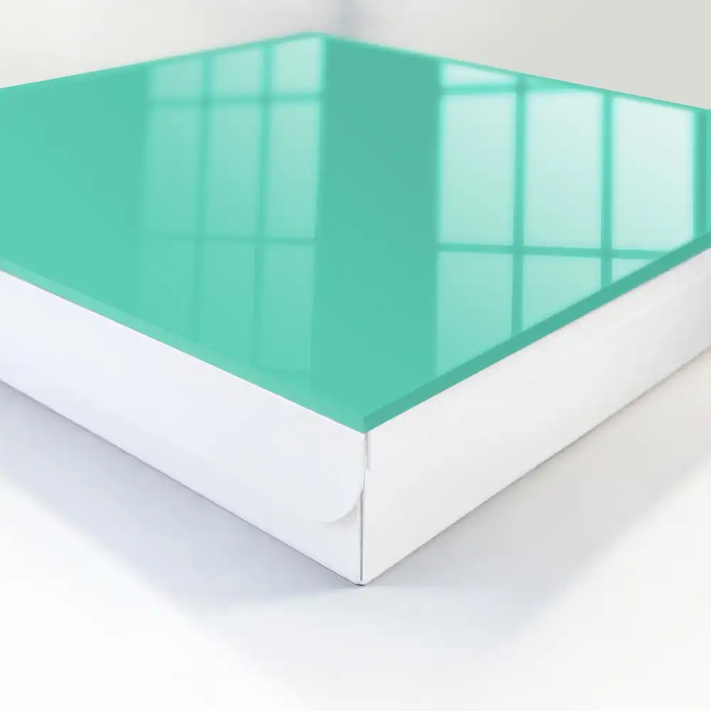 Suport de perete pentru chei cu design minimalist în nuanță turcoaz