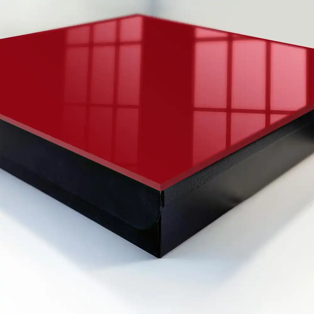 Casetă pentru chei cu design minimalist în culoarea vișiniu
