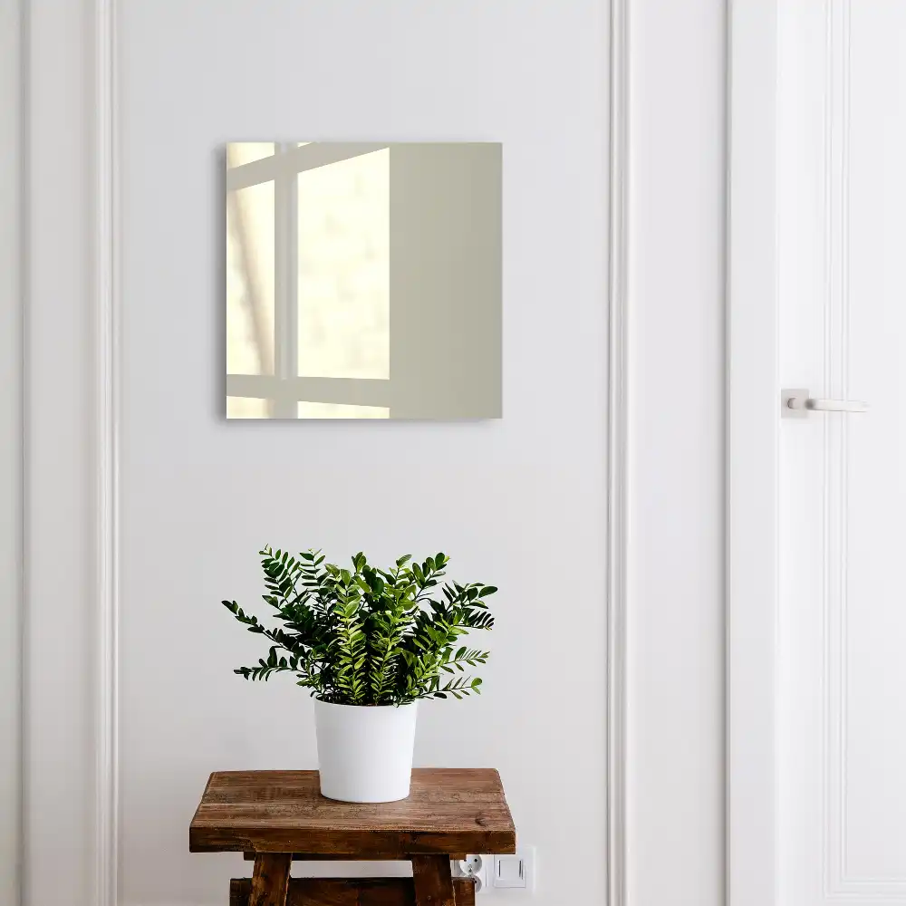 Dulapior pentru chei cu design minimalist și fundal crem deschis