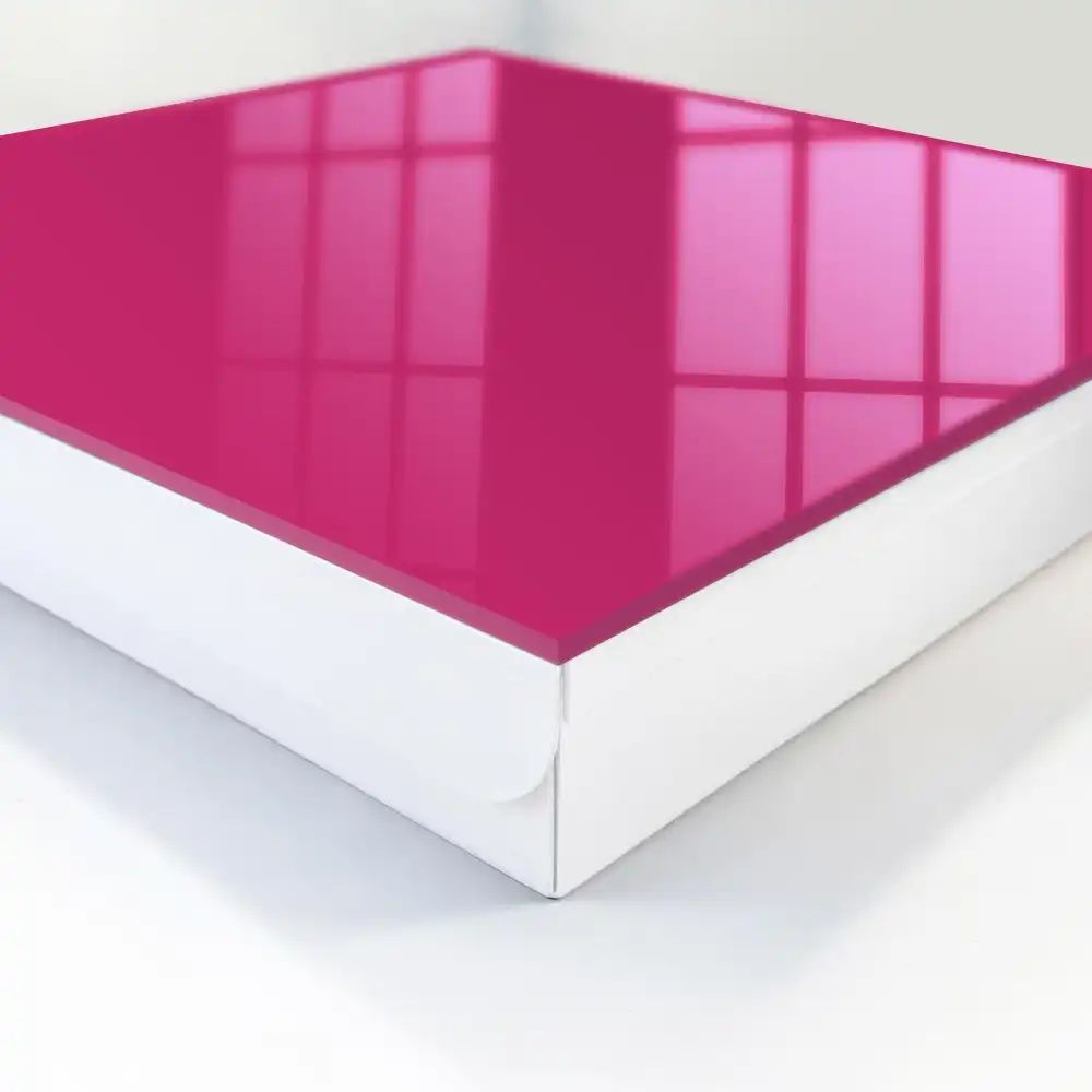 Dulap pentru chei minimalist în nuanță fucsia vibrant
