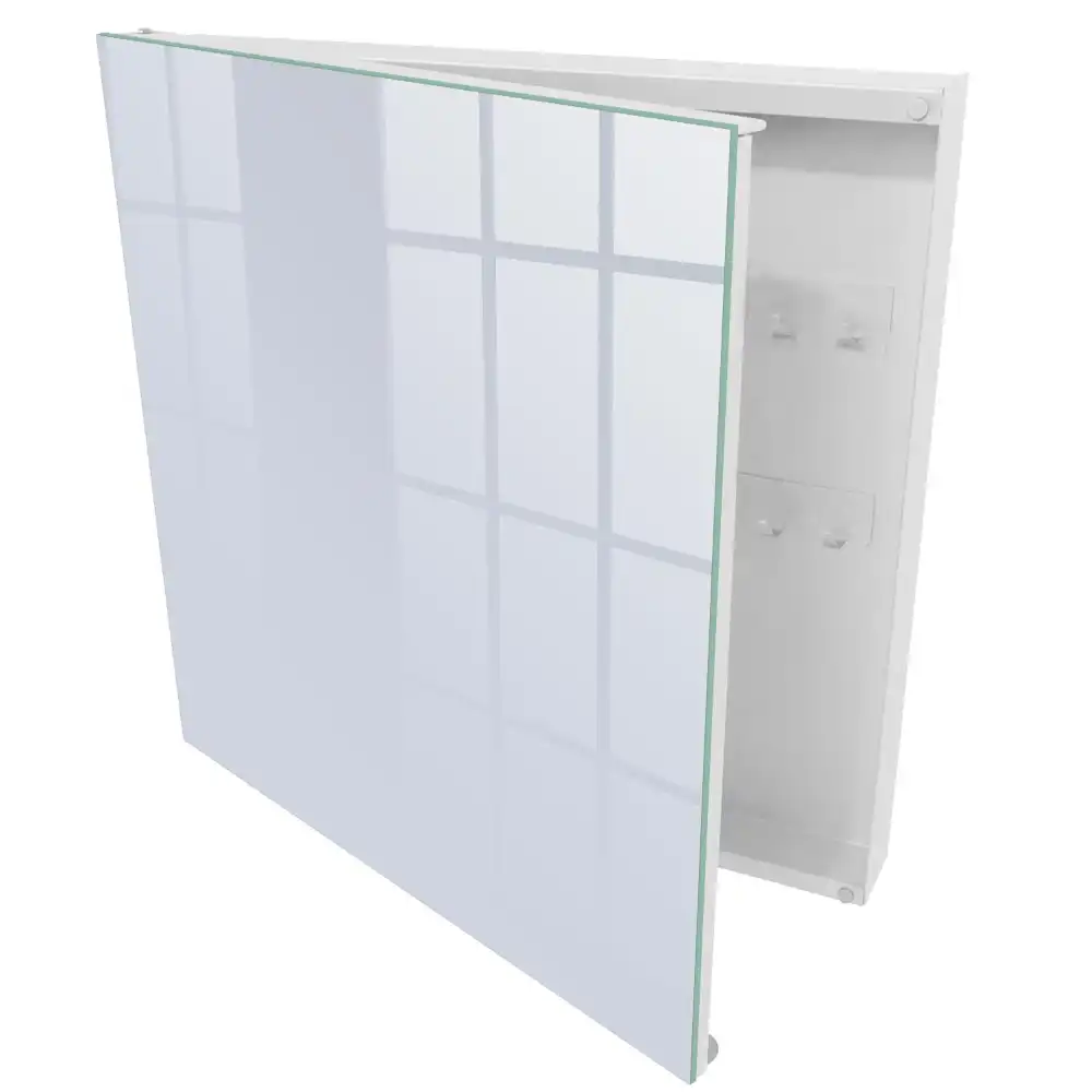 Suport pentru chei de perete cu design minimalist Pace și Armonie în culoarea gri